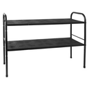 Állítható polcállvány, fekete, SOMER