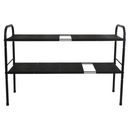 Állítható polcállvány, fekete, SOMER
