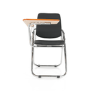 Írólapos szék, fekete/natúr, SONER