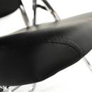 Írólapos szék, fekete/natúr, SONER