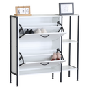 Cipősszekrény, fehér, SOVIO