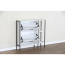 Cipősszekrény, fehér, SOVIO