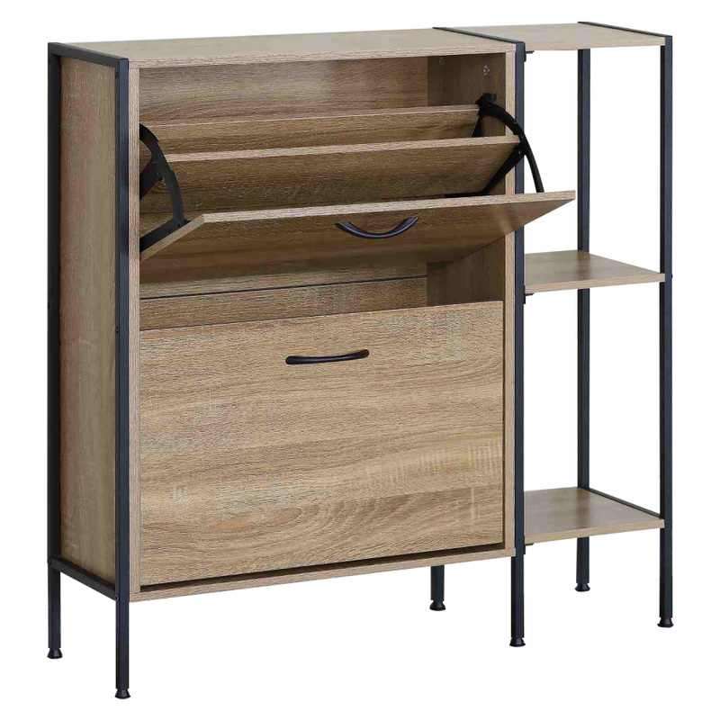 Cipőtároló, tölgy, SOVIO