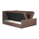 Boxspring ágy, 180x200, barna, STAR