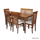 Étkezőasztal, dió, 110x70 cm, ASTRO NEW