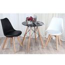 Szék, fekete/bükk, BALI 2 NEW