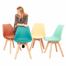 Szék, cappuccino vanília/bükk, BALI 2 NEW