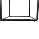 Konzolasztal , tölgy/fekete, JAKIM NEW TYP 1