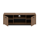 RTV asztal, bolzano tölgy/fekete, DELIS B