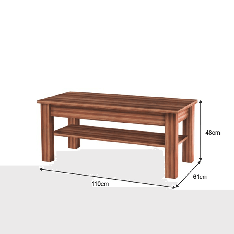 Dohányzóasztal, szilva, CHERIS 9