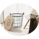 Kisasztal, természetes minta/fekete, NANDO