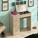 Fésülködő asztal, tölgy sonoma, BELINA