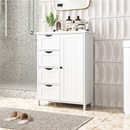 Szekrény/polcállvány, fehér, STORMI