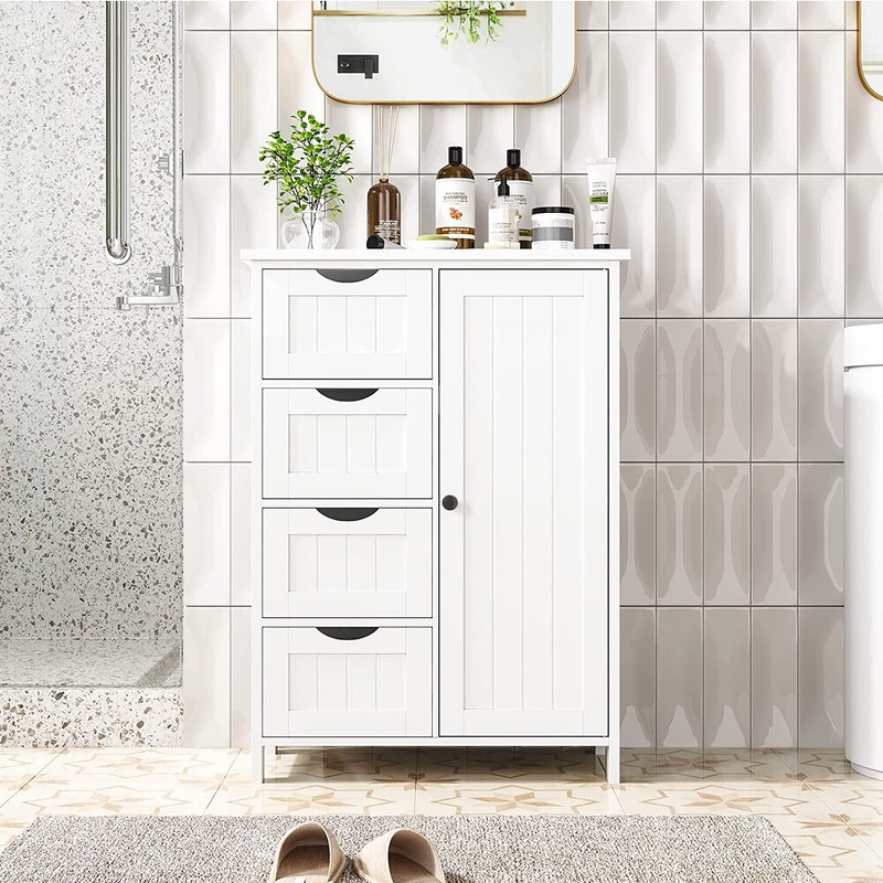 Szekrény/polcállvány, fehér, STORMI