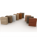 4 fiókos komód, fehér, HANY NEW 014