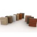 4 fiókos komód, fehér, HANY NEW 004