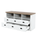 Komód, sosna Andersen/tölgy lefkas, PROVANCE K6S