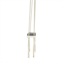 Gyerek hinta, fehér/szürke, SVING