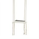 Gyerek hinta, fehér/szürke, SVING