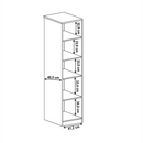 Vitrin, lefkas tölgy, TEDY TYP T10