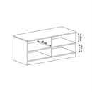 TV asztal/szekrényke, tölgyfa lefkas, TEDY  TYP T11