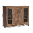 Komód, tölgyfa lefkas, TEDY TYP T14