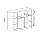 Komód, tölgyfa lefkas, TEDY TYP T14