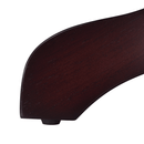 Étkezőasztal, kerek, gesztenye, átmérő 106 cm, TABLOS