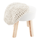 Ülőke, bézs pamut, NAIDA