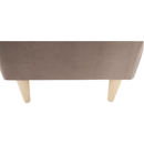 Puff, bézs-szürke/bükk, RUFINO 3 NEW