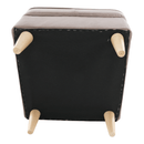 Puff, bézs-szürke/bükk, RUFINO 3 NEW