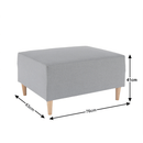 Puff, szürke, BROKEN