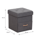 Puff, szürke, SULOT TYP 1