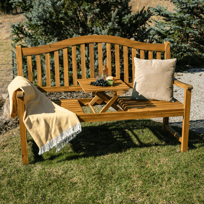 Kerti pad asztallal, akácfa, TAIMA