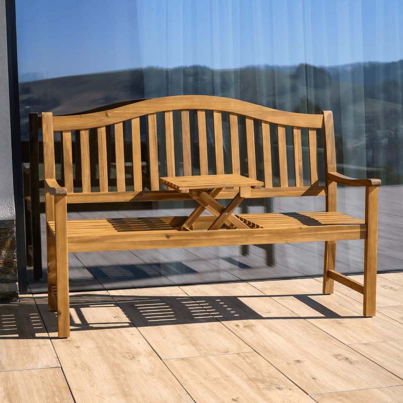 Kerti pad asztallal, akácfa, TAIMA