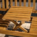 Kerti pad asztallal, akácfa, TAIMA