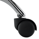 Magasított munkaszék, barna/fekete, TAMBER