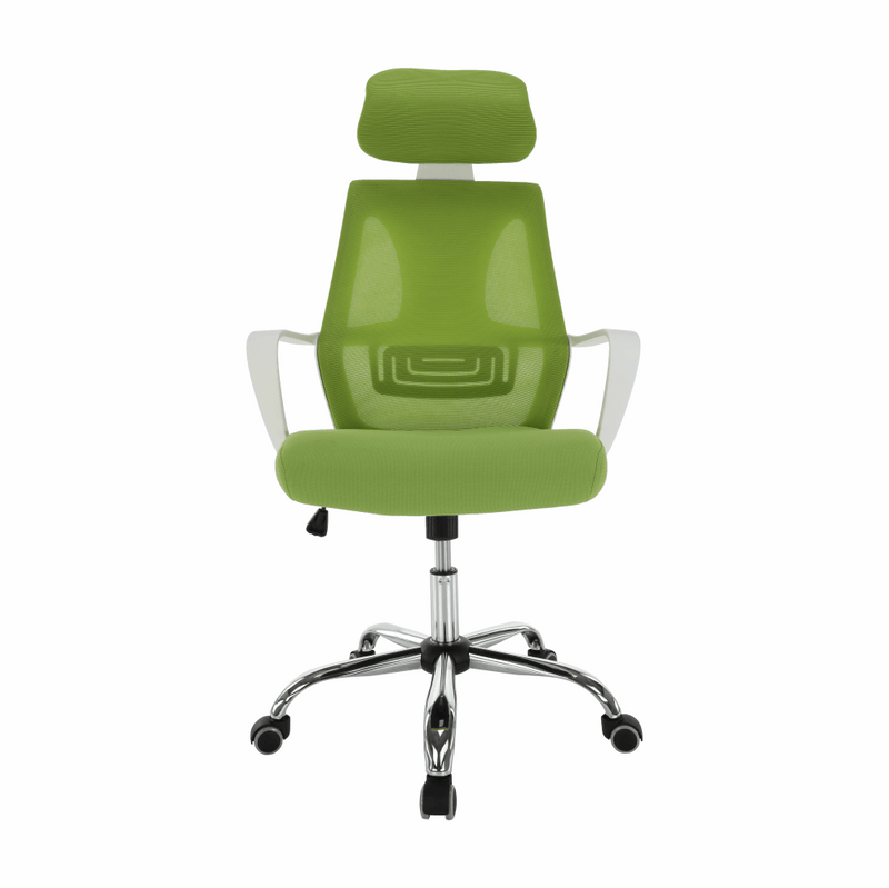 Irodai szék, zöld/fehér, TAXIS