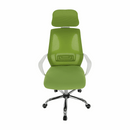 Irodai szék, zöld/fehér, TAXIS