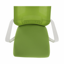 Irodai szék, zöld/fehér, TAXIS