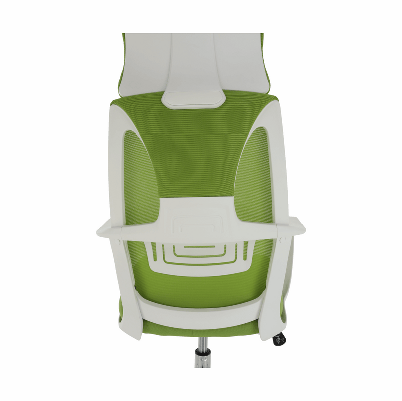 Irodai szék, zöld/fehér, TAXIS