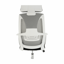 Irodai szék, szürke/fekete/fehér, TAXIS