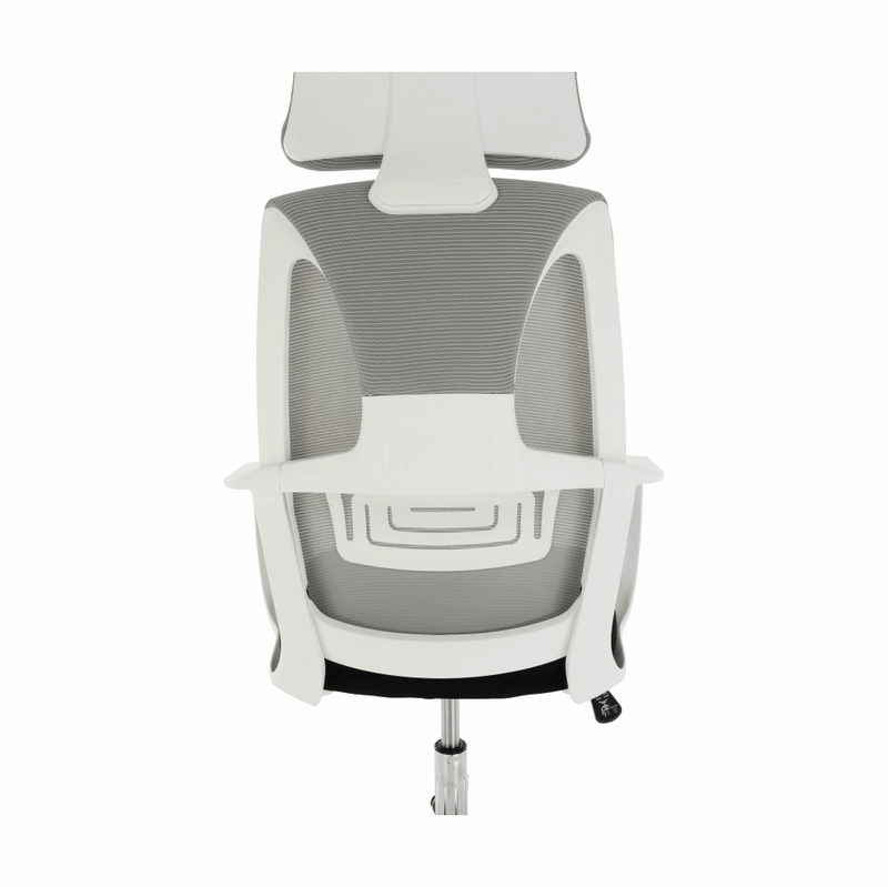 Irodai szék, szürke/fekete/fehér, TAXIS