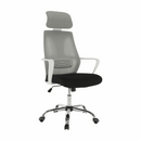 Irodai szék, szürke/fekete/fehér, TAXIS