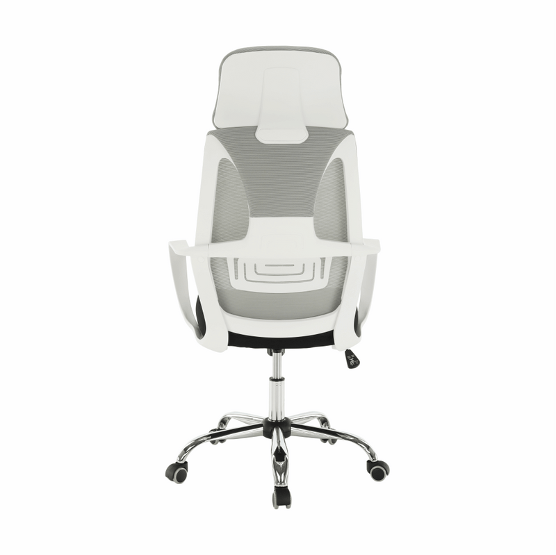 Irodai szék, szürke/fekete/fehér, TAXIS