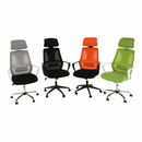 Irodai szék, szürke/fekete/fehér, TAXIS