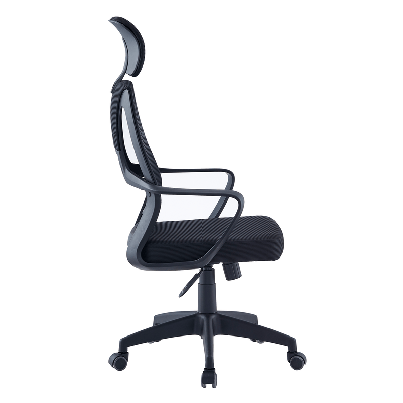 Irodai szék, fekete szövet, TAXIS NEW