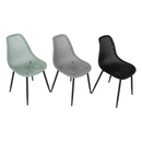 Étkező szék, fekete, TEGRA TYP 2