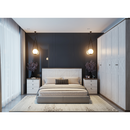 Komód, canyon fenyő/sonoma trüffel tölgy, TEINA KOM4S