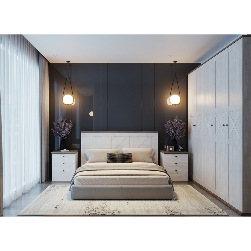 Polcos szekrény, canyon fenyő/sonoma trüffel tölgy, TEINA REG1D